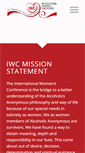 Mobile Screenshot of internationalwomensconference.org